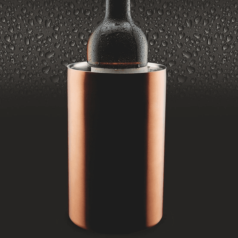 Wine cooler, Double Walled Copper Finish