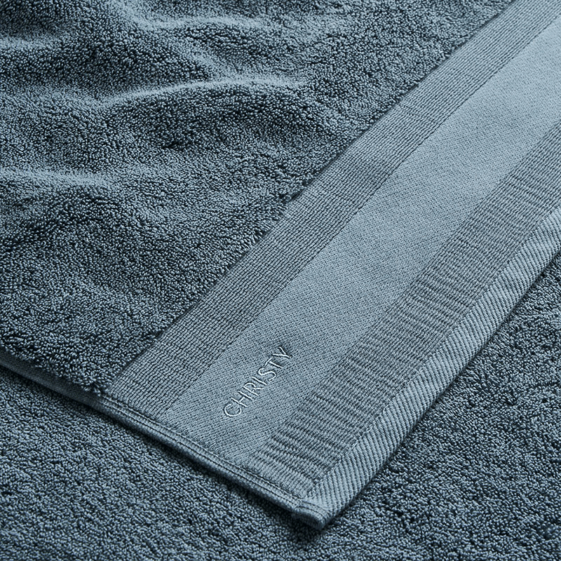 Signature Turkish Bath Towel, Slate Blue