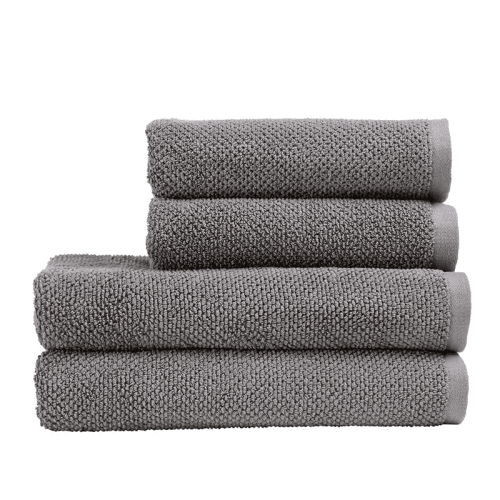 Image showing the Brixton Bath Towel, Titanium product.