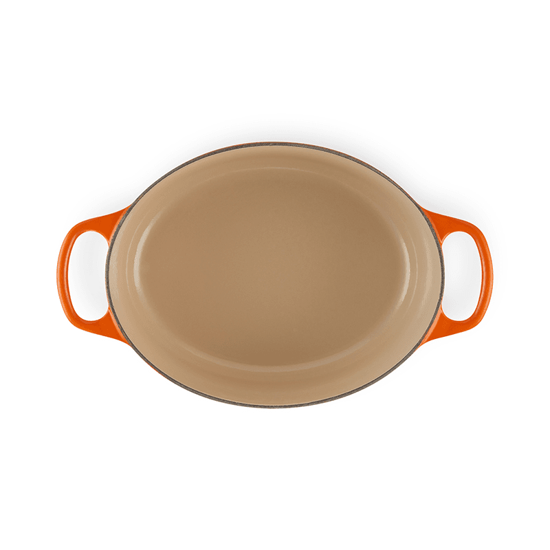 Signature Cast Iron Oval casserole, 29cm - 4.7 litre, Volcanic
