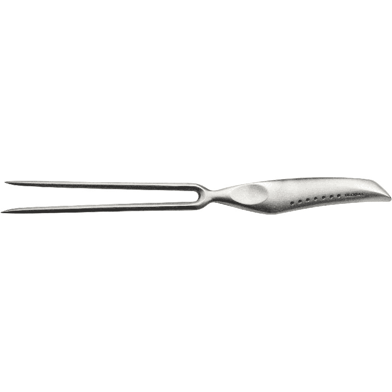 Sai Carving Fork, Forged, Silver