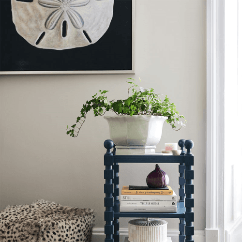 Image showing the Huxley Side Table, H79 x W46 x D46cm, Blue product.