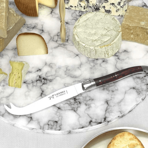 Image showing the Laguiole 2 Piece Cheese Knife Set, Amourette product.