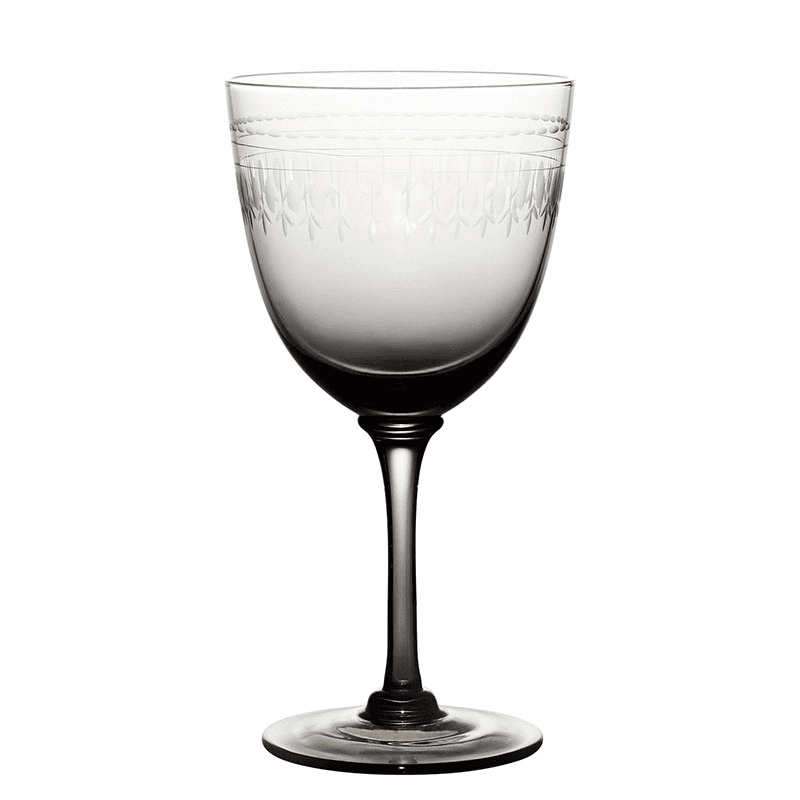 Ovals Set of 4 Wine Glasses, 250ml, Smoky
