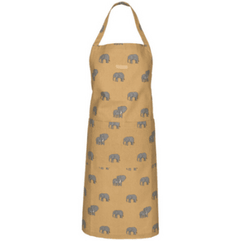 Image showing the Adult Apron, Elephant, Cotton, 72 x 90cm product.