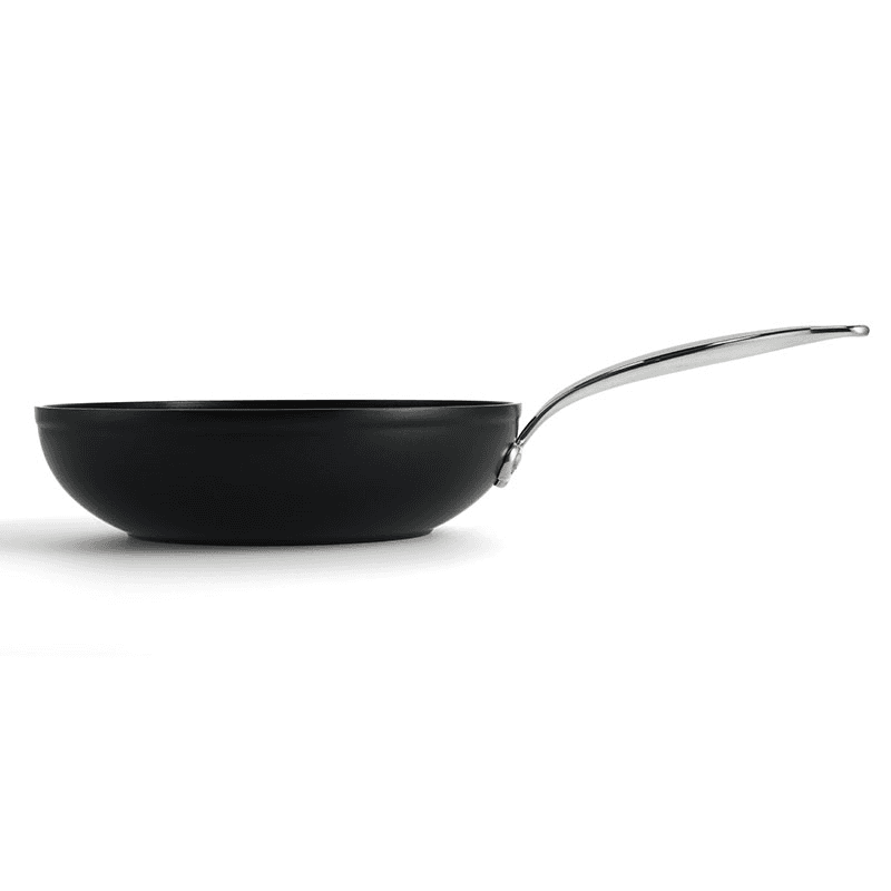 Barcelona Pro Non-Stick Wok, 28, Black