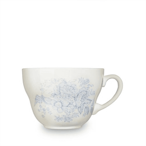 Image showing the Asiatic Pheasants Breakfast Cup, 420ml, Blue product.
