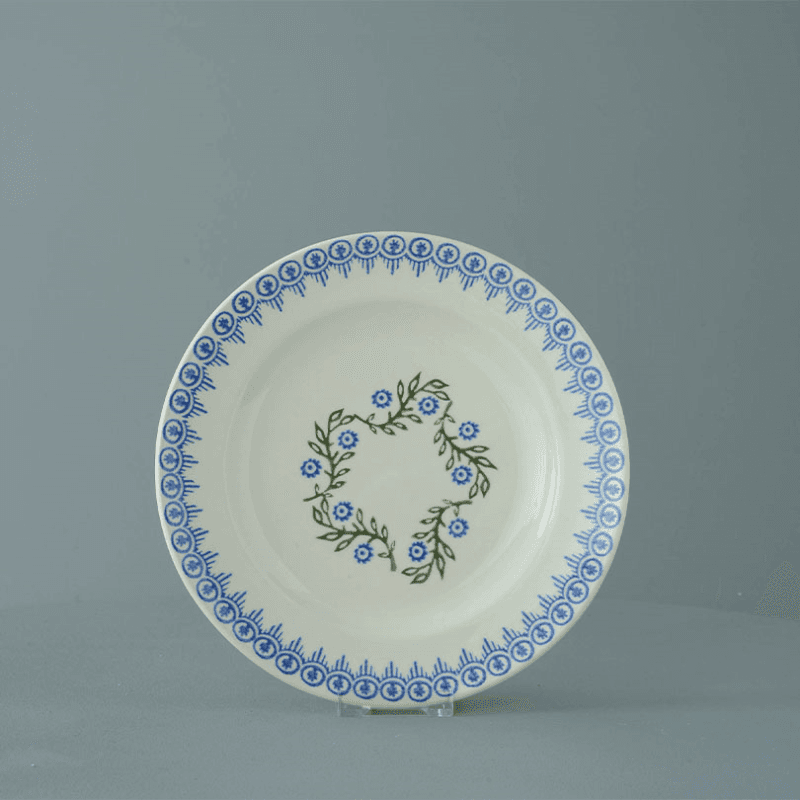 Floral Garland Plate, 25cm