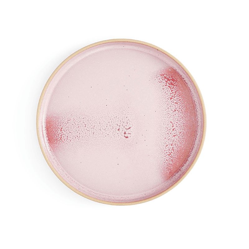 Minerals Set of 4 Dinner Plates, D26.5cm, Rose Quartz