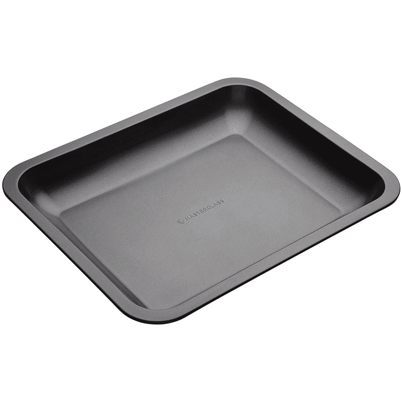 Sloped roasting pan, 38 x 30.5 x 7cm