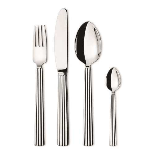 Image showing the Bernadotte 24 piece cutlery set, Mirror Polished Stainless Steel product.