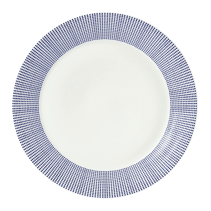 Pacific - Dot Dinner plate, 28cm, Blue