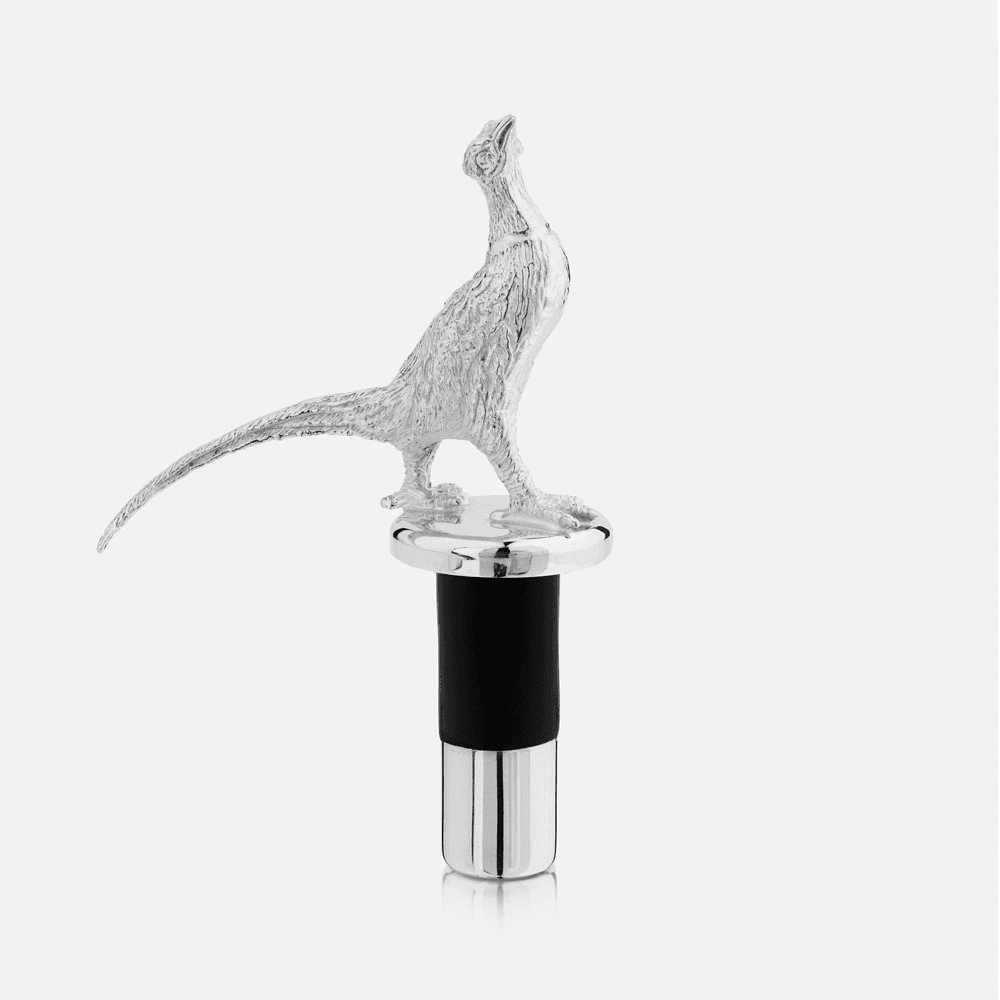 The Highland Safari Collection Stopper, D4.5 x H11cm, pheasant