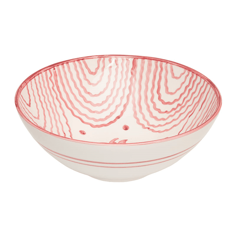 Flor Serving Bowl, D31cm, Pink