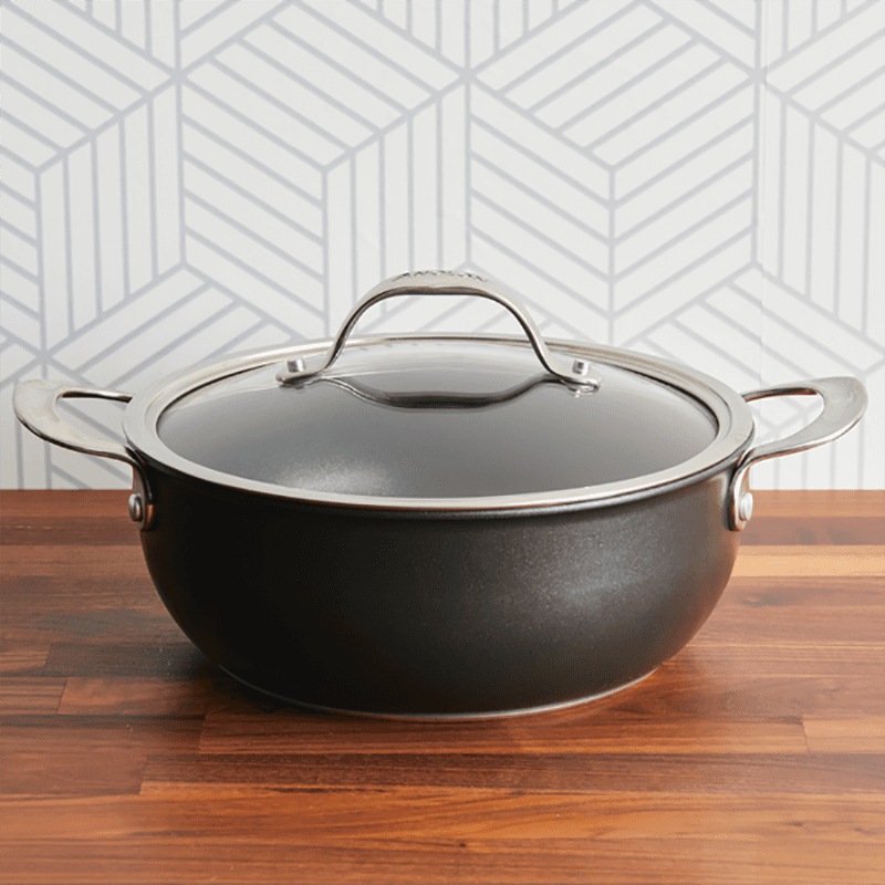 Anolon X Casserole, 24cm, Black