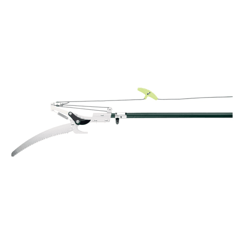 Image showing the Telescopic tree pruner, H157.5 x W16cm, Green/Silver product.