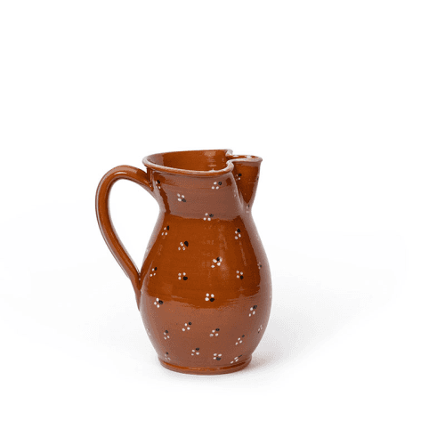 Image showing the Dotty Jug, H21cm, Terracotta product.