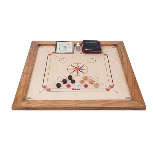 Image showing the Tournament Carrom Board Set product.