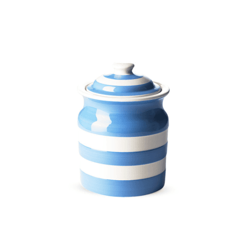 Image showing the Plain Storage Jar, 840ml, blue product.