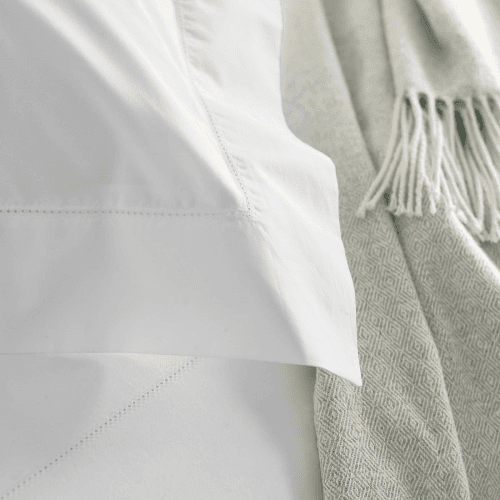 Image showing the Pimlico - 720 Thread Count Egyptian Cotton Oxford pillowcase, 50 x 75cm, White product.