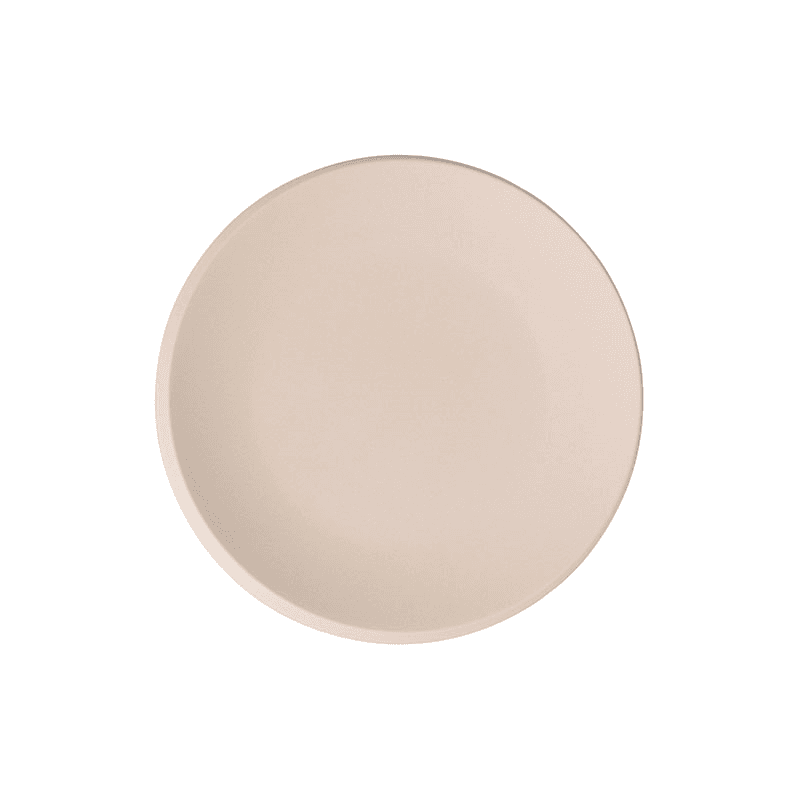 New Moon Plate, D27cm, Beige