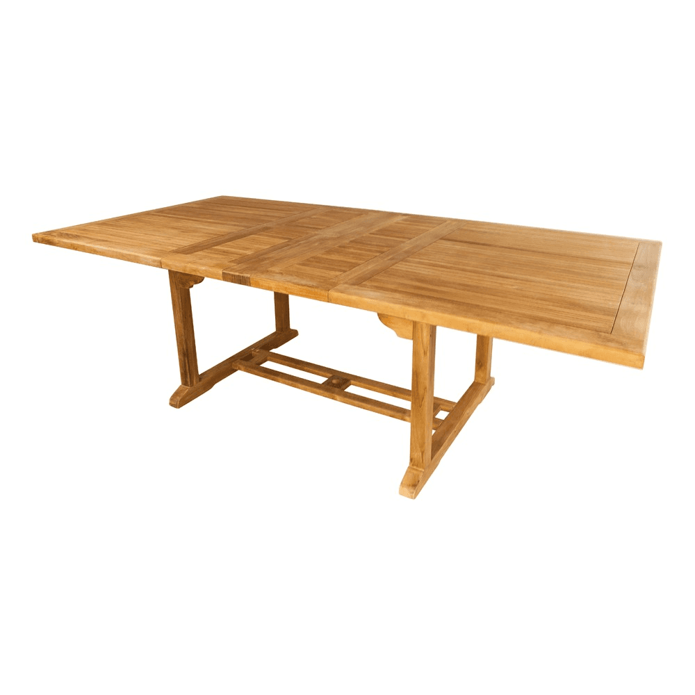 Orchid Rectangular Extending Table, L180-240cm, Teak