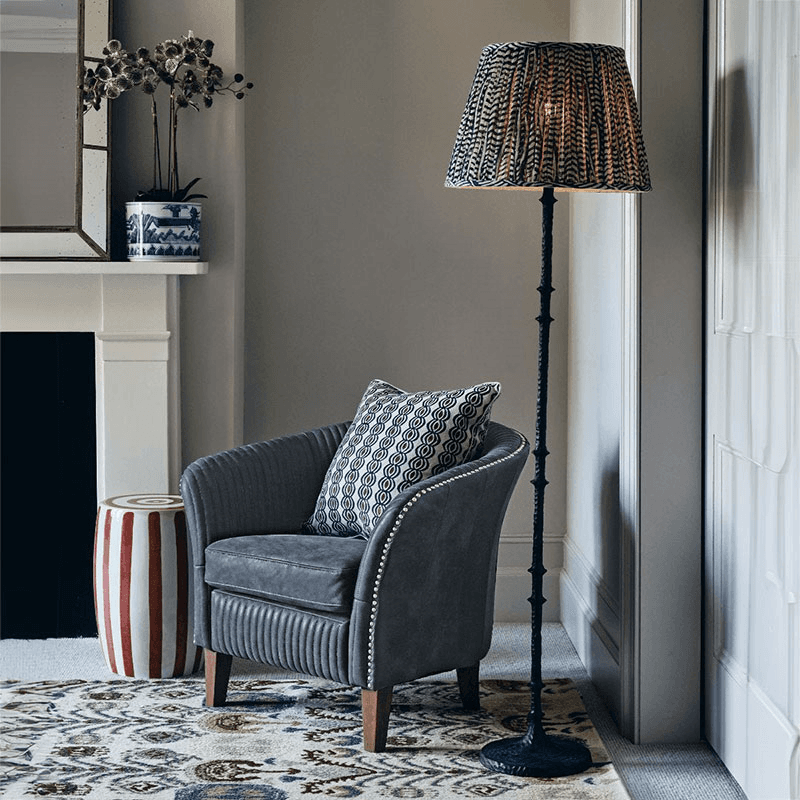 Floor Lamp, Thomasin, Dark Bronze, 134cm