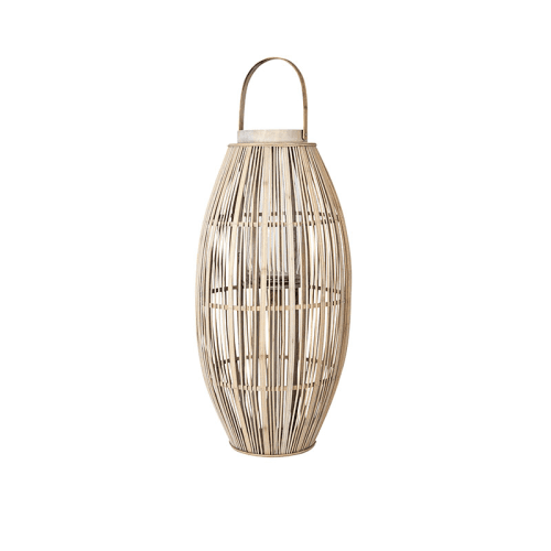 Image showing the Aleta Lantern, D39 x H77.5cm, Natural product.