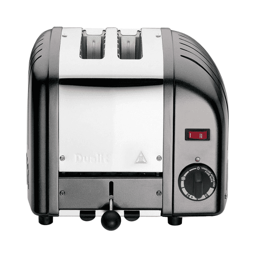 Image showing the Classic Vario 2 slot toaster, metallic charcoal product.