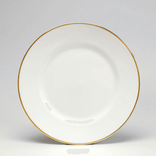 Image showing the Dessert Plate, D21cm, Gold Rim product.