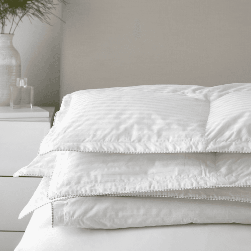 Image showing the Hungarian Goose Down Super king duvet - 10.5 tog, 260 x 220cm, White product.