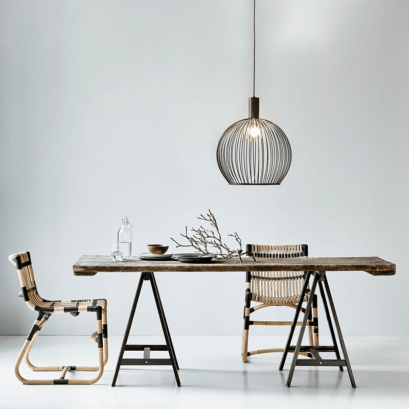 Aver Pendant, H54.5cm, Black