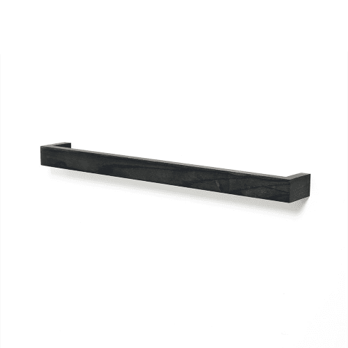 Image showing the Slimline Towel rail, H5 x W72 x D9cm, Dark Oak product.
