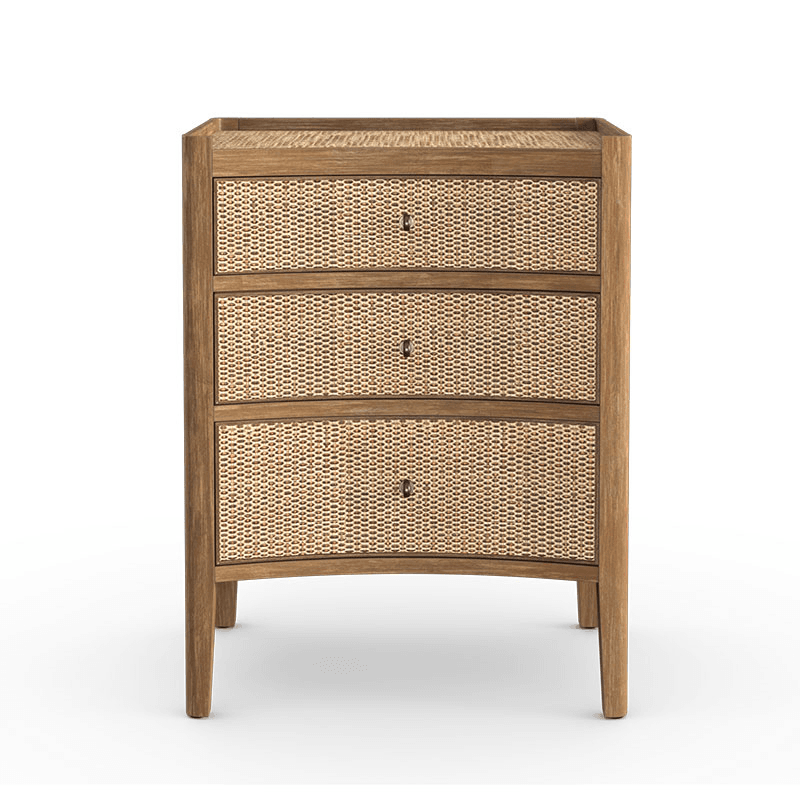 Bayuban Side Table, H72 x W55 x D40cm, Natural