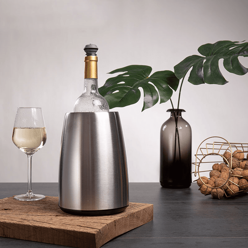 Active Wine Cooler Elegant, Stainless Steel