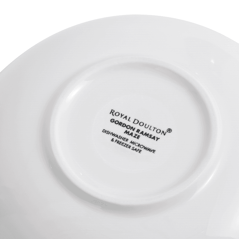 Gordon Ramsay Maze Set of 4 Bowls, D18cm, White