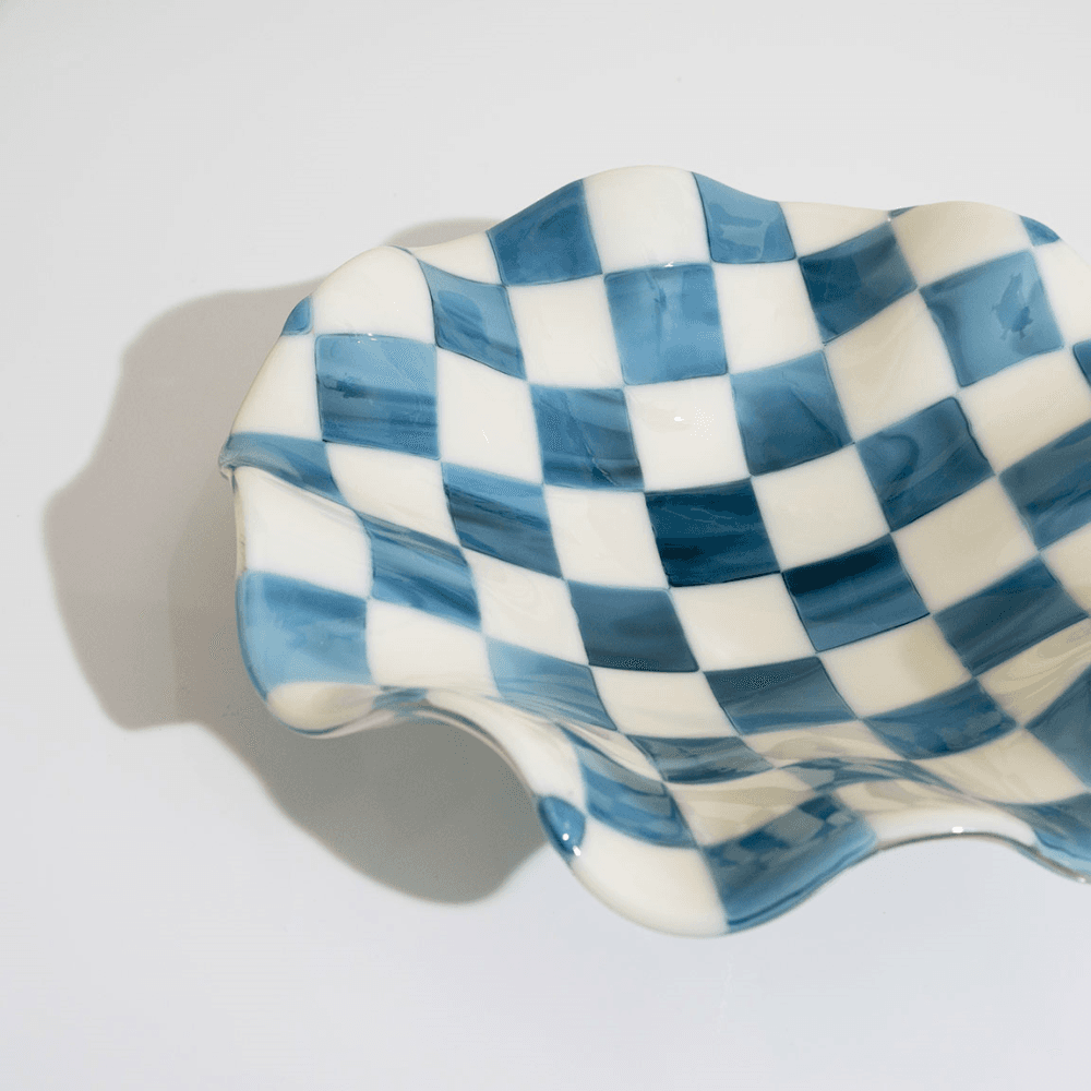 Bullseye Wavy Bowl