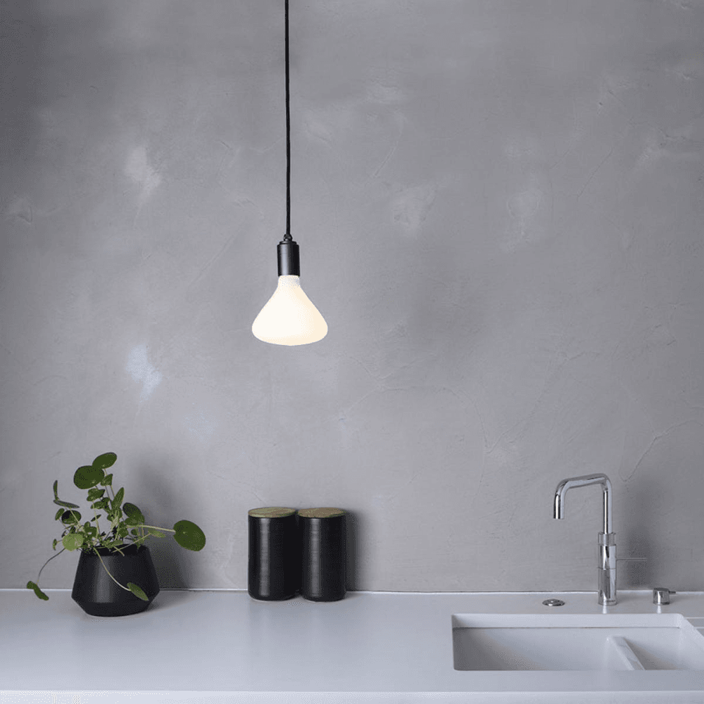 Noma 6W LED shaped bulb, L15 x W16cm, Clear