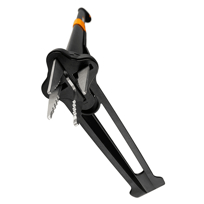 Solid Weed Puller, H93 x L9 x W30cm, Black and Orange