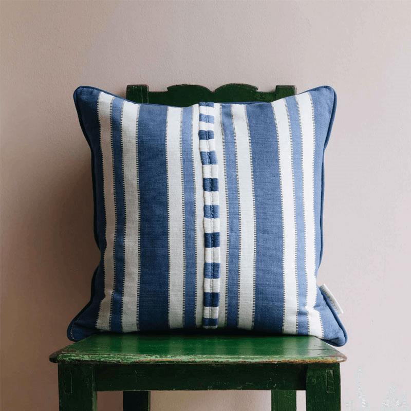 Raya Cushion, 50 x 50cm, Blue