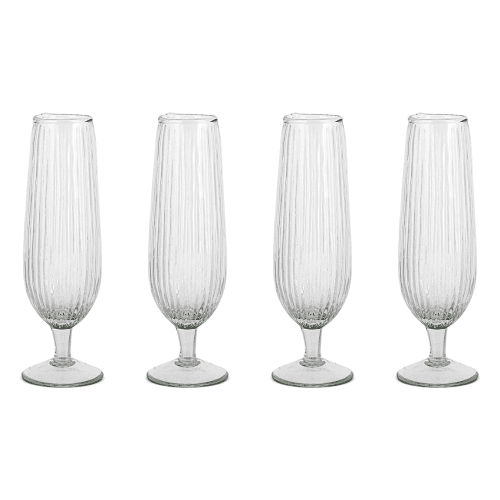 Image showing the Otuba Set of 4 Champagne Flutes product.