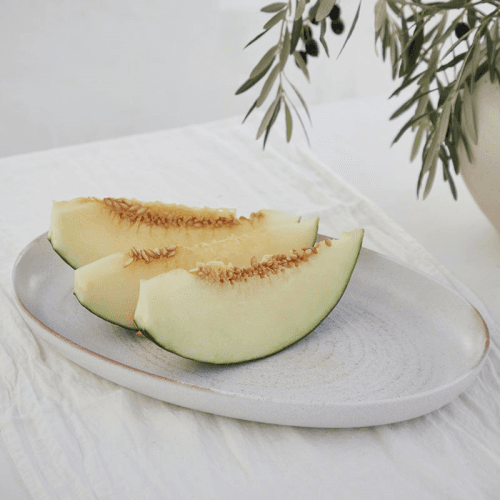 Image showing the Vermont Oval Platter, W41 x D26cm, Cream product.