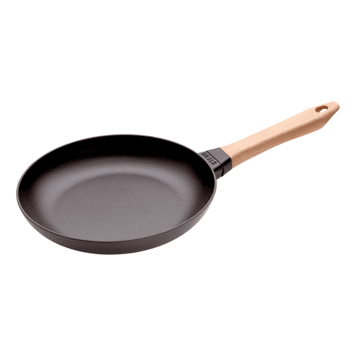 Image showing the Frying pan with wooden handle, 26cm, Black product.