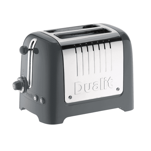 Image showing the Lite 2 slot toaster, Grey product.