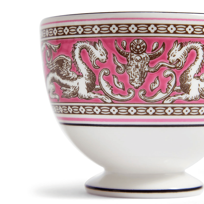 Florentine Teacup and Saucer, 174ml, Fuchsia