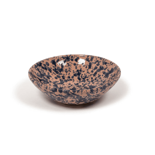 Image showing the Splatter Bowl, D23cm, Blue and Pink product.