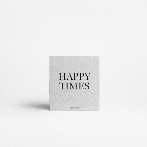 Image showing the Happy Times Photo Album, Grey product.