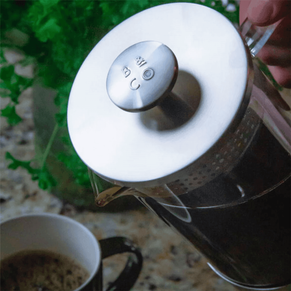 Barista Core Coffee Press, 1L, Stainless Steel