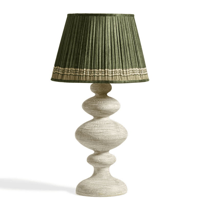 Minerva Table Lamp, H64cm x Diameter 24cm, Cloud Wash