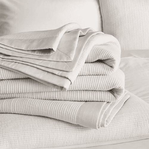 Image showing the Belgravia Quilt, King/Super King, Cloud product.